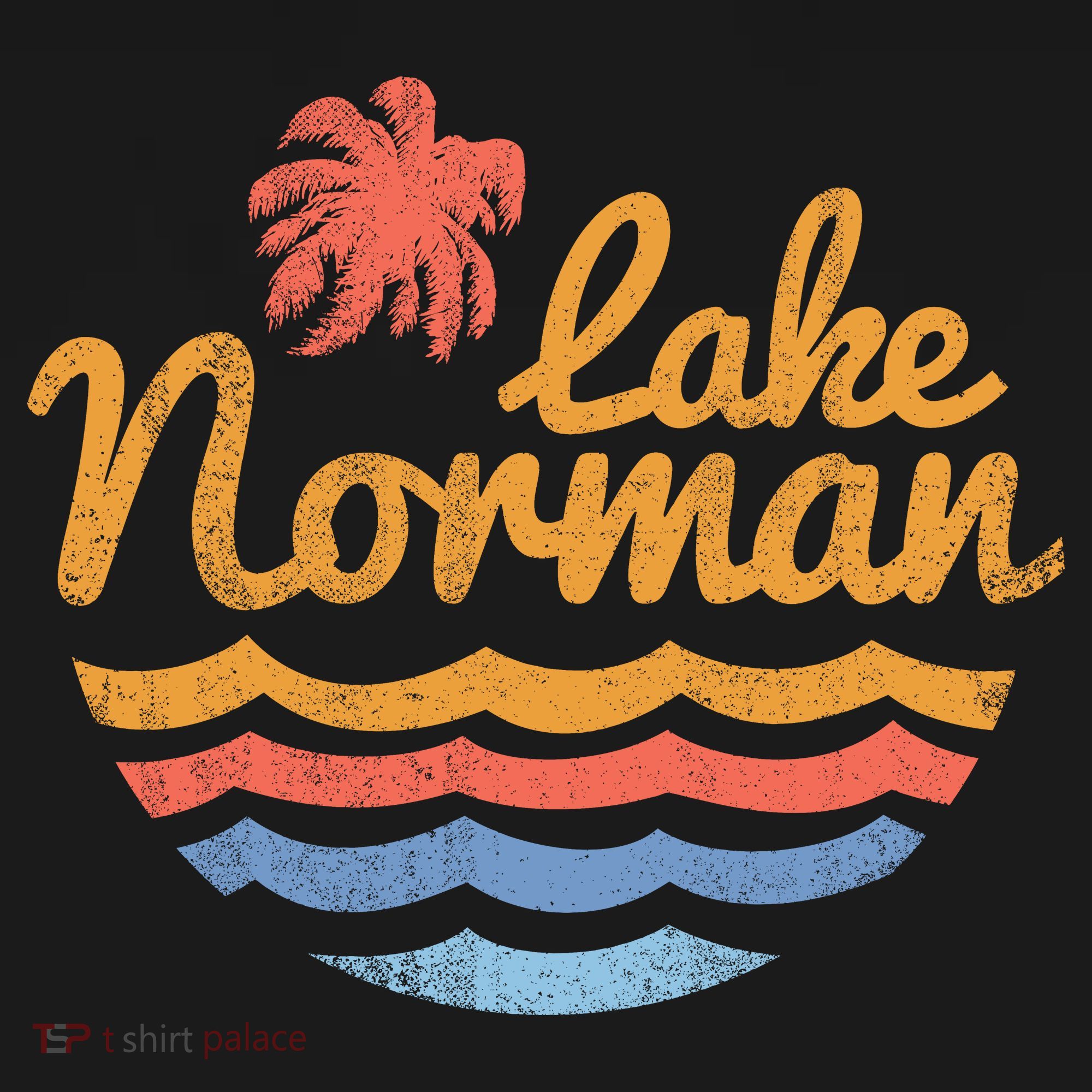 Lake Norman Retro Logo Backpack