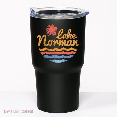 Lake Norman Retro Logo Tumbler
