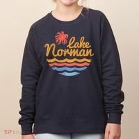 Lake Norman Retro Logo Women's Sweatshirt thumb 0