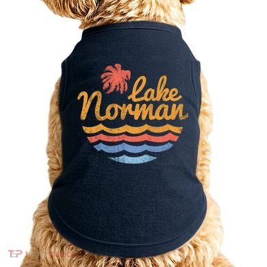 Lake Norman Retro Logo Doggie Tank