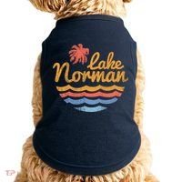 Lake Norman Retro Logo Doggie Tank thumb 0