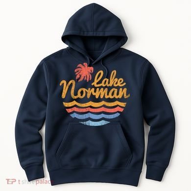Lake Norman Retro Logo Hoodie