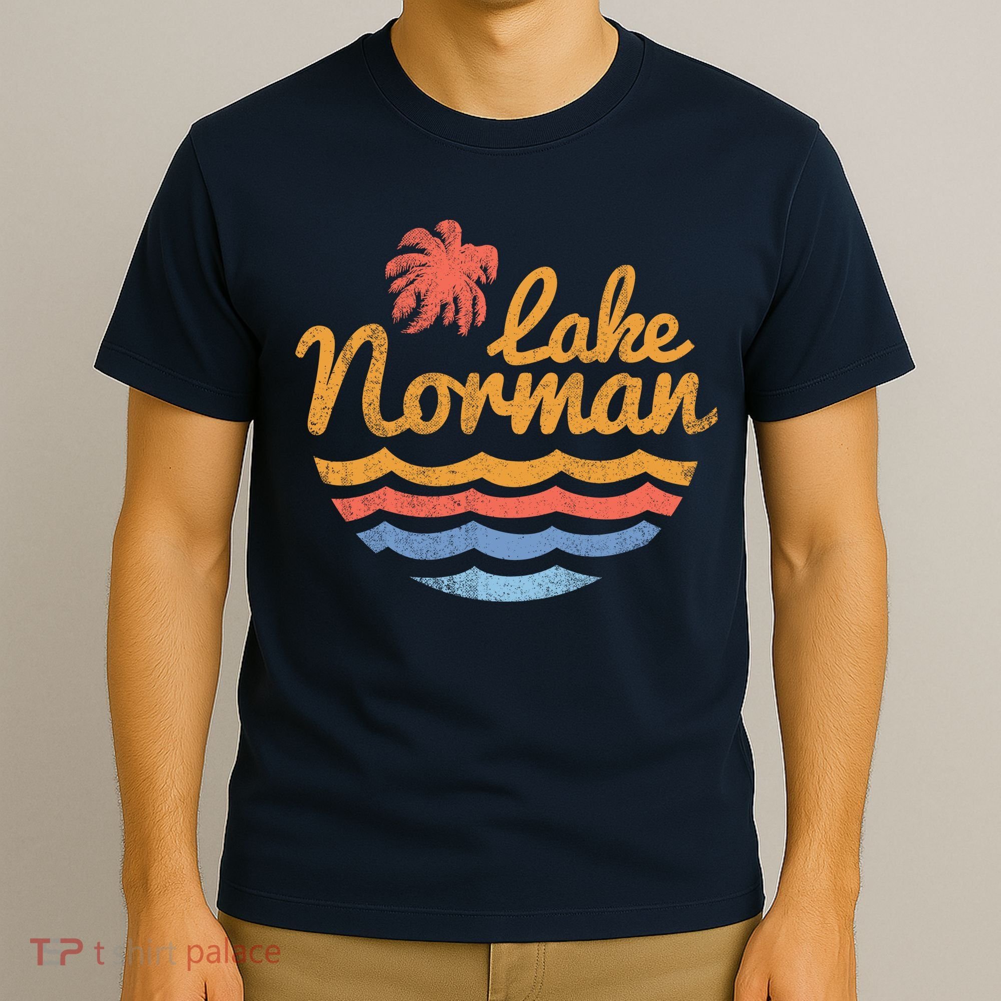 Lake Norman Retro Logo T-Shirt