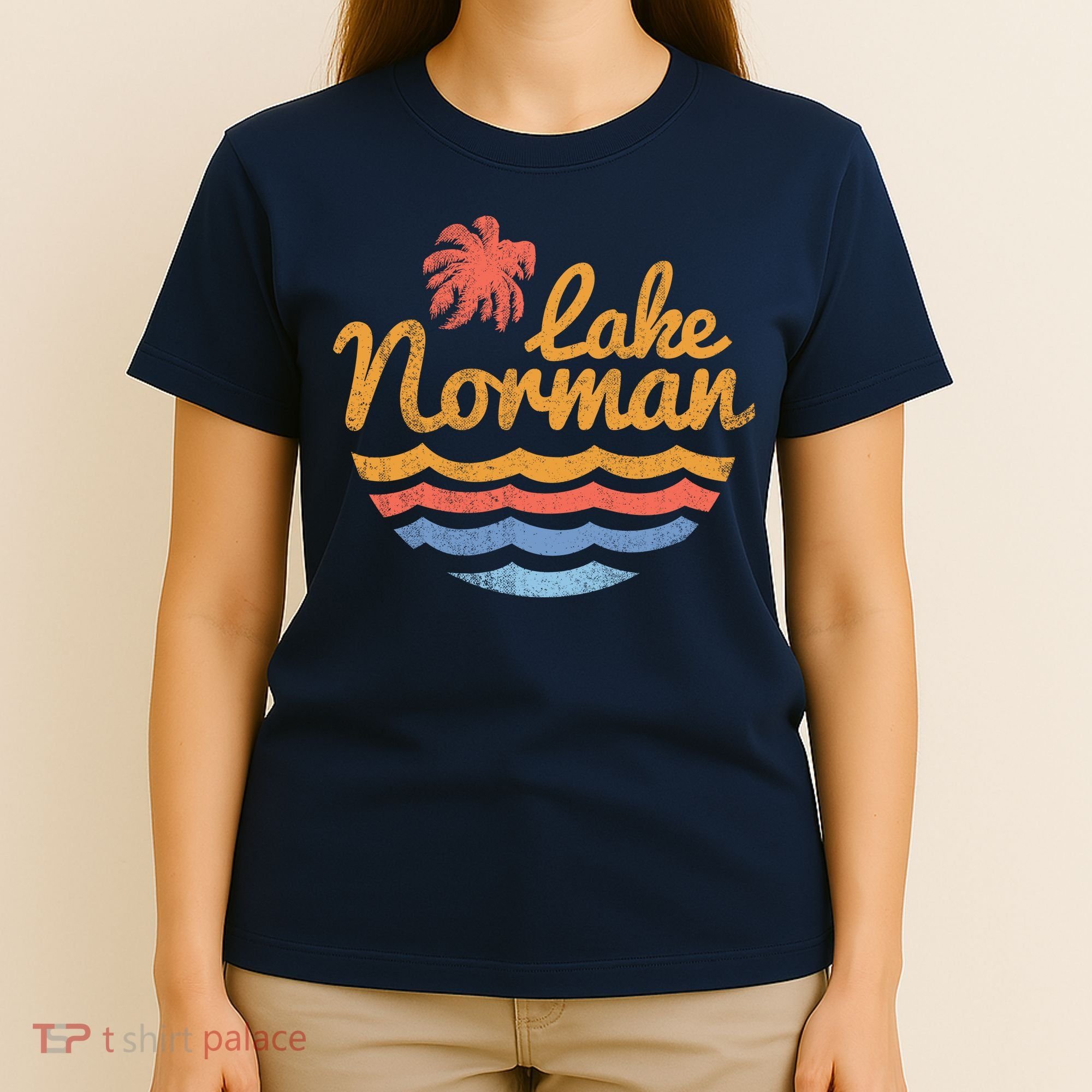 Lake Norman Retro Logo T-Shirt