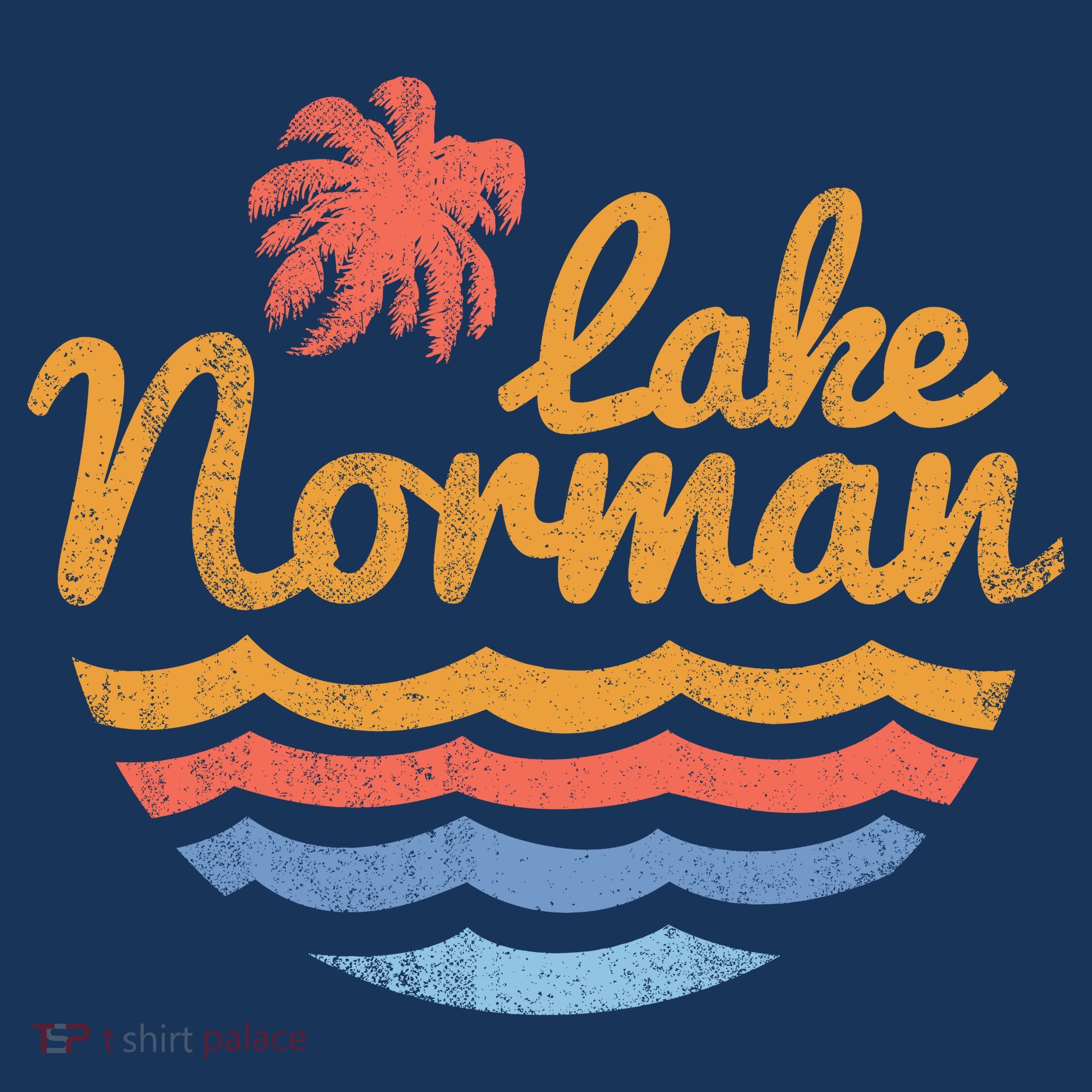 Lake Norman Retro Logo Beanie