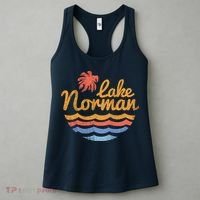 Lake Norman Retro Logo Women's Tank Top thumb 3