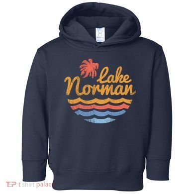 Lake Norman Retro Logo Toddler Hoodie