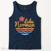 Lake Norman Retro Logo Tank Top thumb 2