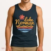 Lake Norman Retro Logo Tank Top thumb 3