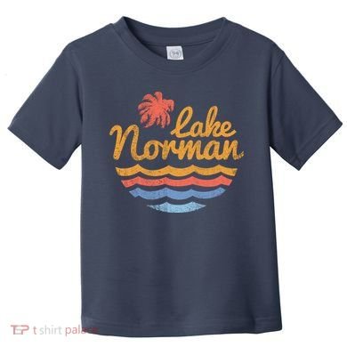 Lake Norman Retro Logo Toddler T-Shirt