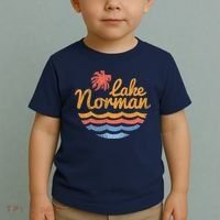Lake Norman Retro Logo Toddler T-Shirt thumb 2