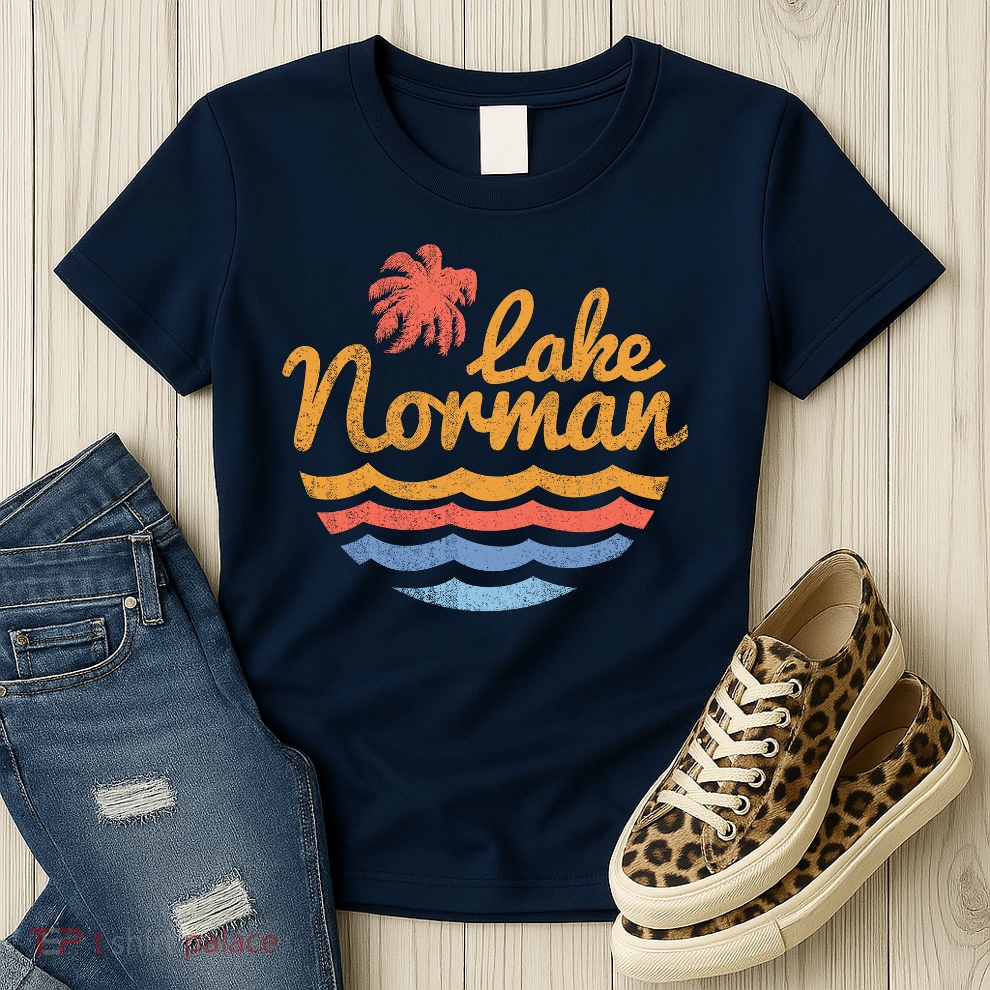 Lake Norman Retro Logo Women's T-Shirt