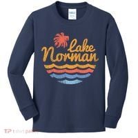Lake Norman Retro Logo Kids Long Sleeve Shirt thumb 0