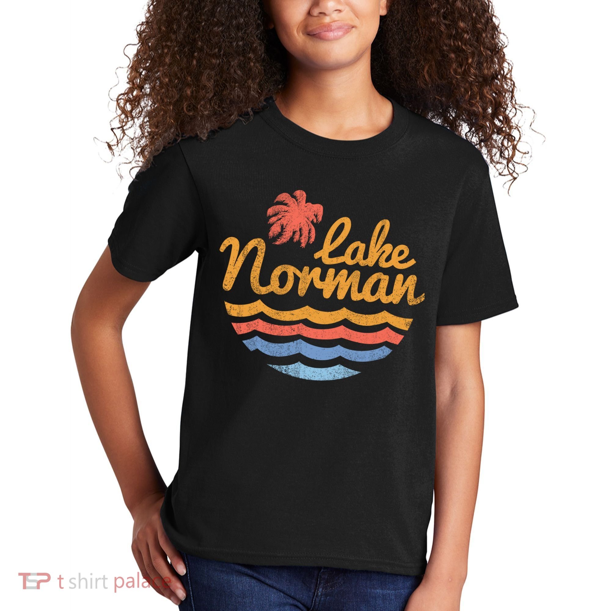 Lake Norman Retro Logo Kids T-Shirt