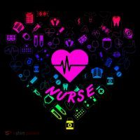 Love Nursing Rainbow Heart Collage Coffee Mug thumb 5