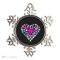 Love Nursing Rainbow Heart Collage Ornament thumb 0