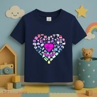 Love Nursing Rainbow Heart Collage Toddler T-Shirt thumb 3