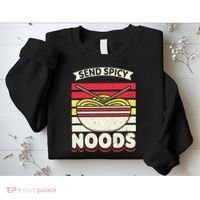 Love Noods Send Noodles Joke Ra Fan Sweatshirt thumb 2