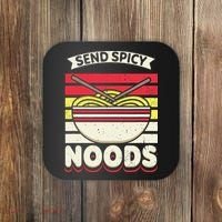 Love Noods Send Noodles Joke Ra Fan Coaster thumb 0