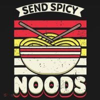 Love Noods Send Noodles Joke Ra Fan Polo thumb 3