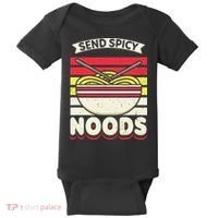 Love Noods Send Noodles Joke Ra Fan Baby Bodysuit thumb 0
