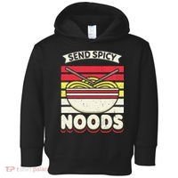 Love Noods Send Noodles Joke Ra Fan Toddler Hoodie thumb 0