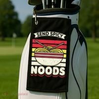 Love Noods Send Noodles Joke Ra Fan Golf Towel thumb 2