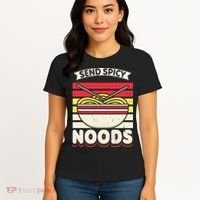 Love Noods Send Noodles Joke Ra Fan Women's T-Shirt thumb 4