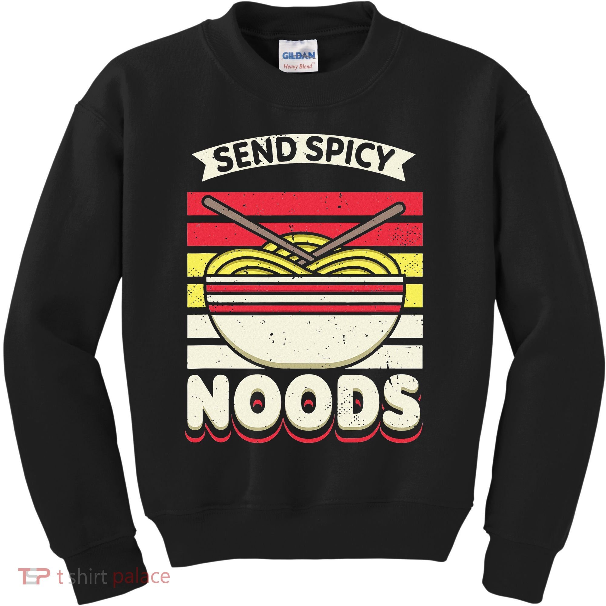 Love Noods Send Noodles Joke Ra Fan Kids Sweatshirt