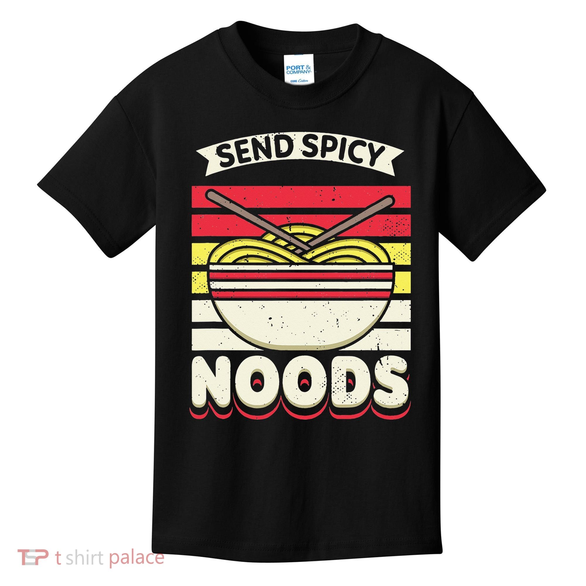 Love Noods Send Noodles Joke Ra Fan Kids T-Shirt