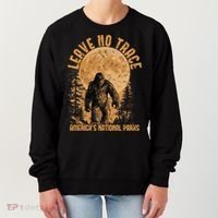 Leave No Trace America National Parks Big Foot Women's Sweatshirt thumb 0
