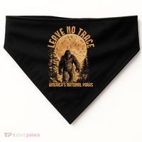 Leave No Trace America National Parks Big Foot USA-Made Doggie Bandana thumb 0