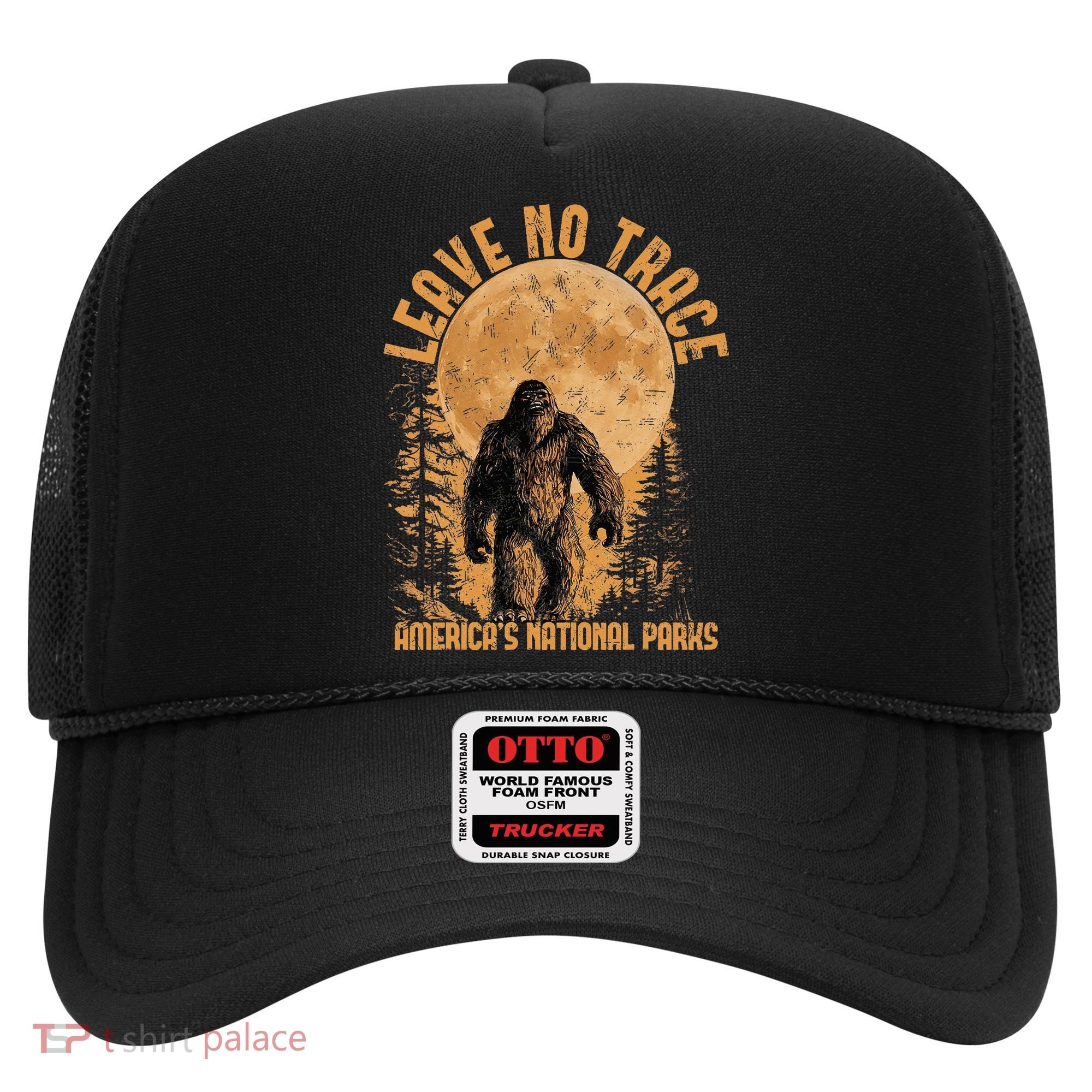 Leave No Trace America National Parks Big Foot Hat