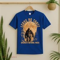 Leave No Trace America National Parks Big Foot T-Shirt thumb 2
