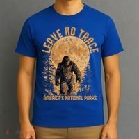 Leave No Trace America National Parks Big Foot T-Shirt thumb 3