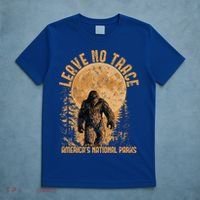 Leave No Trace America National Parks Big Foot T-Shirt thumb 5