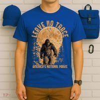 Leave No Trace America National Parks Big Foot T-Shirt thumb 6