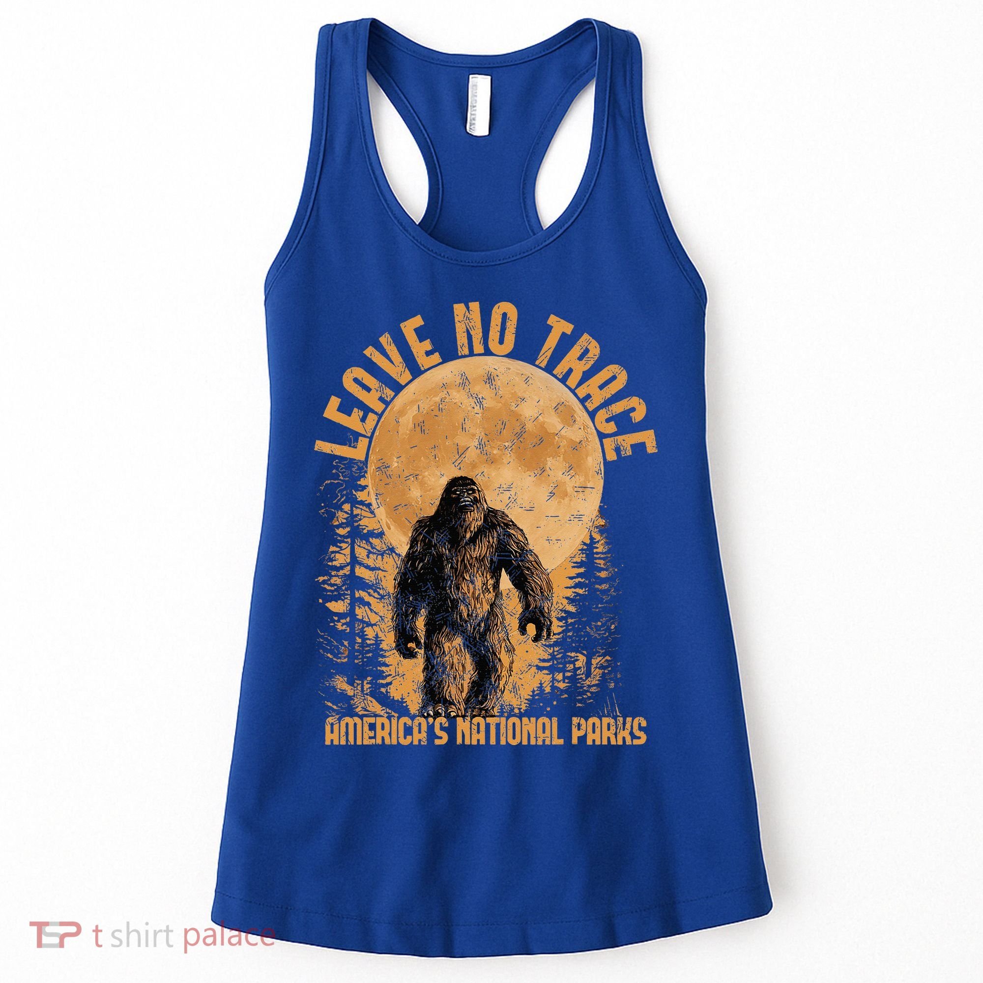 Leave No Trace America National Parks Big Foot Women's Tank Top