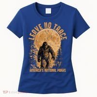Leave No Trace America National Parks Big Foot Women's T-Shirt thumb 0
