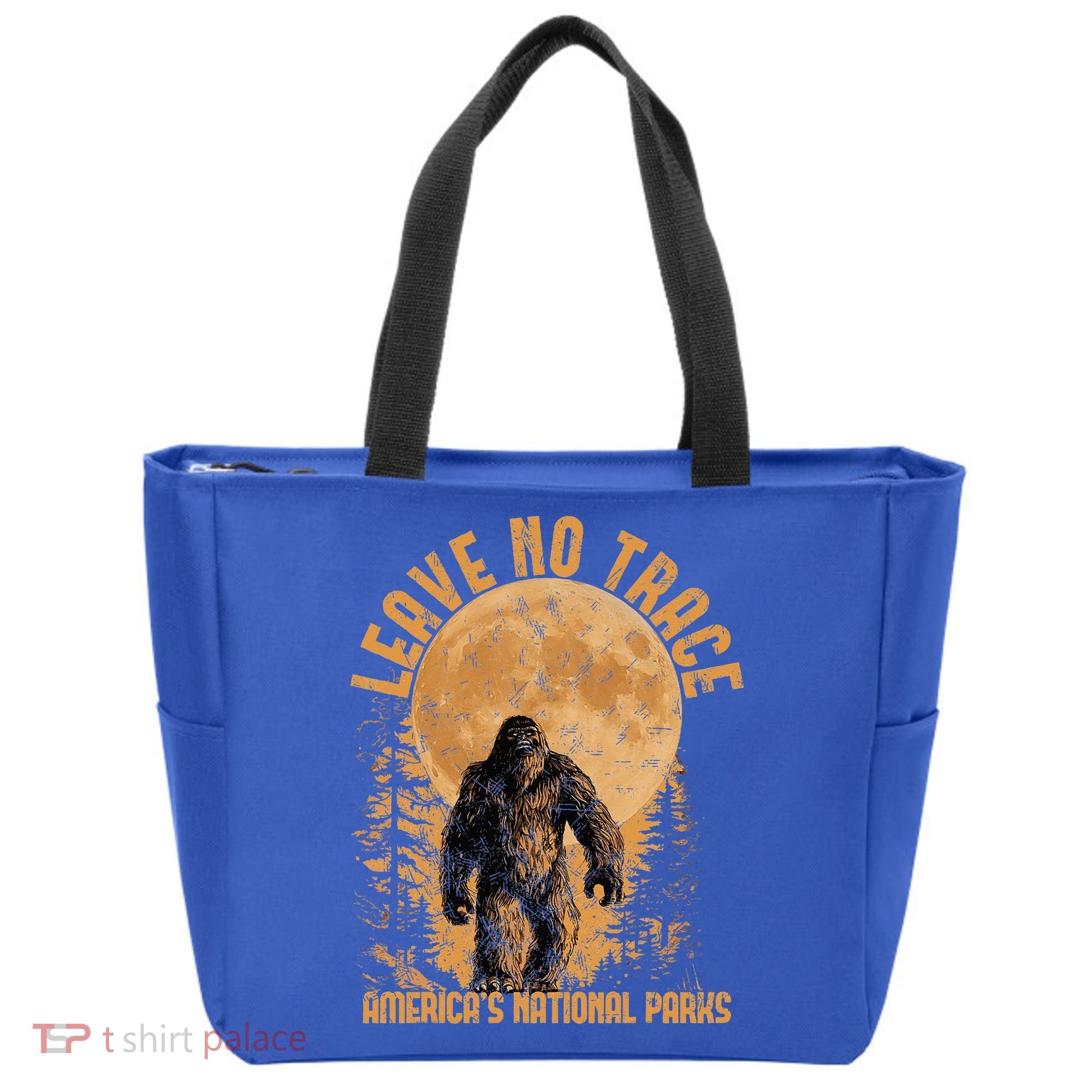 Leave No Trace America National Parks Big Foot Tote Bag