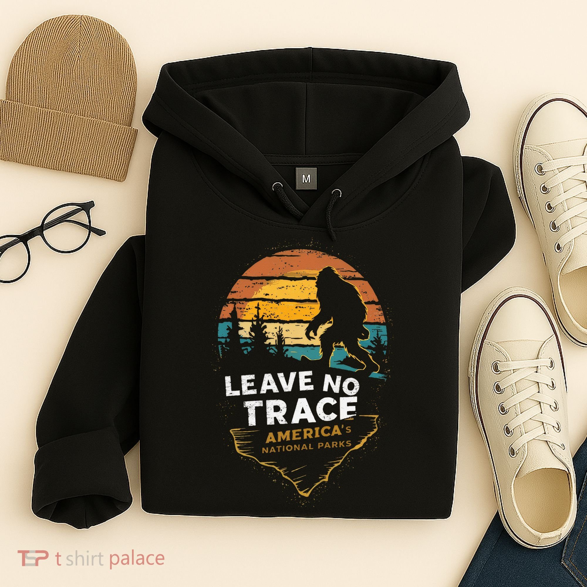 Leave No Trace AmericaS National Parks Hoodie