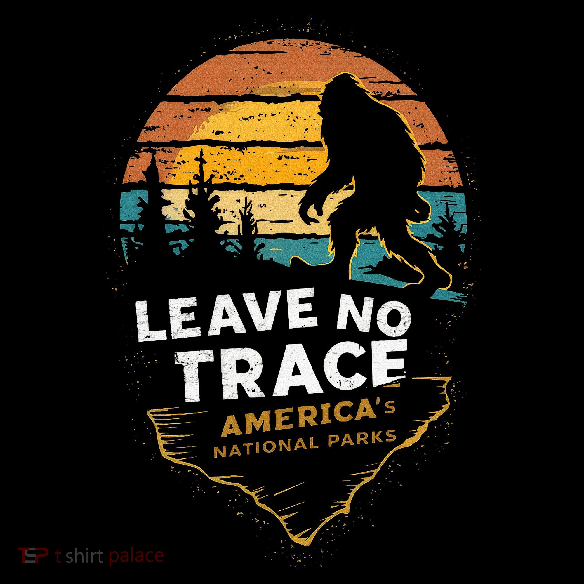 Leave No Trace AmericaS National Parks Women's Hoodie
