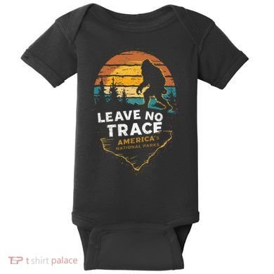 Leave No Trace AmericaS National Parks Baby Bodysuit