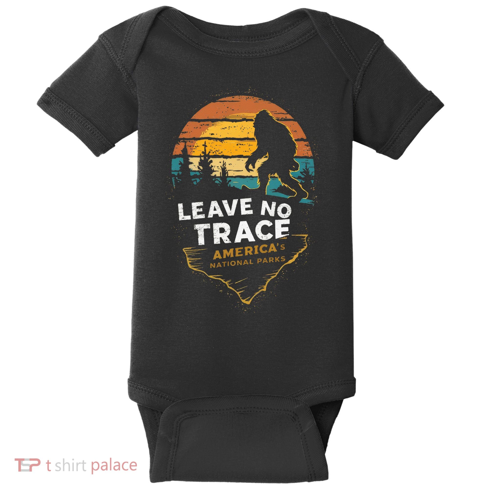 Leave No Trace AmericaS National Parks Baby Bodysuit