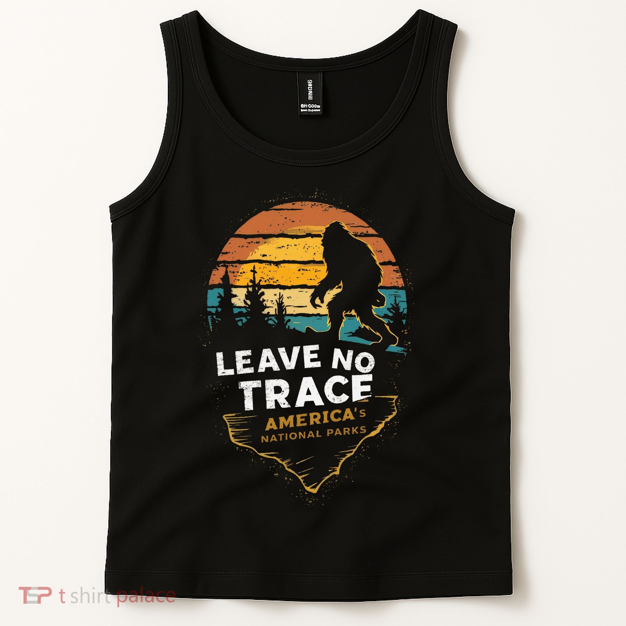Leave No Trace AmericaS National Parks Tank Top