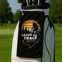 Leave No Trace AmericaS National Parks Golf Towel thumb 2