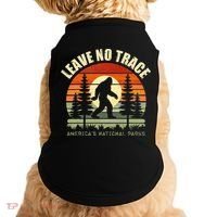 Leave No Trace Bigfoot Hiking And Camping Doggie Tank thumb 0