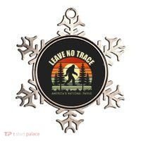 Leave No Trace Bigfoot Hiking And Camping Ornament thumb 0