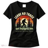 Leave No Trace Bigfoot Hiking And Camping Women's T-Shirt thumb 0