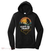 Leave No Trace America National Parks Funny Bigfoot Women's Hoodie thumb 0